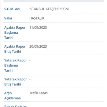 SGK Rapor Ücreti Yatırmadı