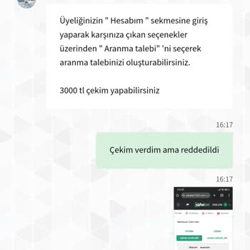 Sahabet Bakiyemi Sildi 3000 TL