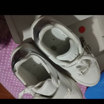 FLO Ayakkabı Defolu Ürün Satışı Nine West Mıtou 2PR Beyaz Kadın Sneaker