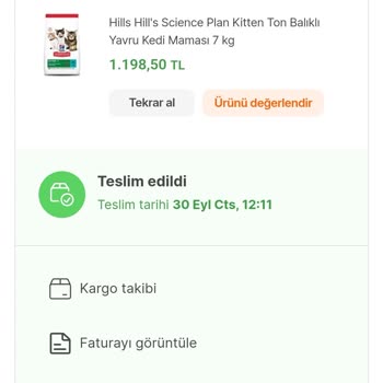 Hepsiburada Bozuk Mama Satıyor