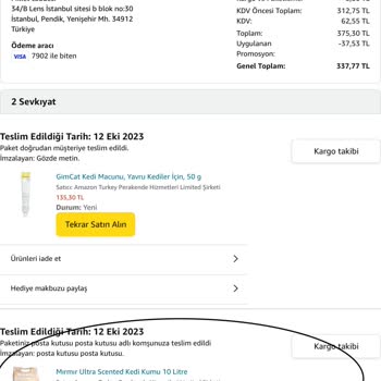 Amazon.com.tr Tüketiciyi Zarara Uğratıyor