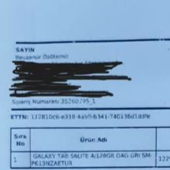 Media Markt'tan Aldığım Samsung Tablet Hasarlı Geldi