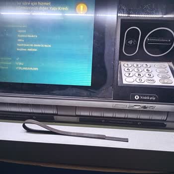 Yapı Kredi ATM Para Sıkışması