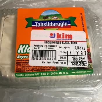 Kim Market Tahsildaroğlu Bozuk Peynir Şikayeti