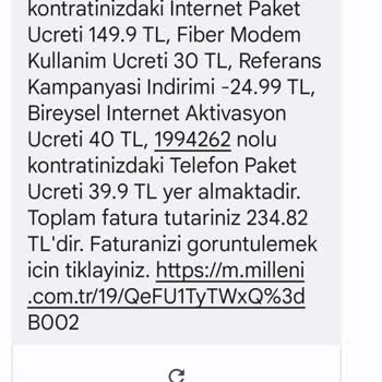 Millenicom Telefon Paket Ücreti