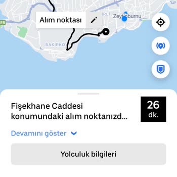 Uber Sürücüsü Onaylıyor Konuma Yaklaşmıyor!