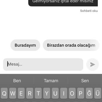 Uber Sürücüsü Onaylıyor Konuma Yaklaşmıyor!