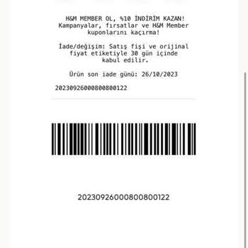 H&M Kalitesiz Ürün Ve Mağduriyet