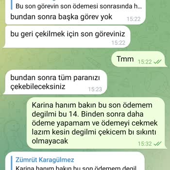 Telegram Uygulama Mağduru Ve Şikayetçisi
