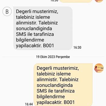 Bimcell 250 Dakika Paketin İptal Edilmemesi Hakkında