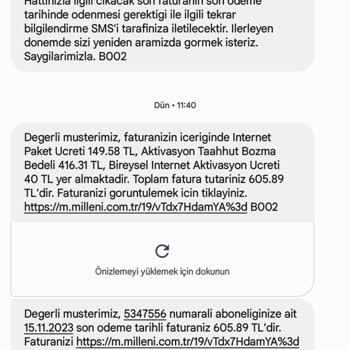Millenicom Taahhütsüz Dediler Ama...