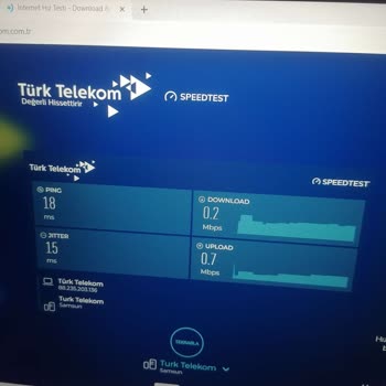 Türk Telekom İnternet Çok Yavaş 0.2 Mbps