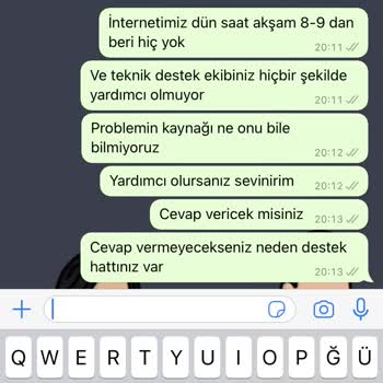 D-Smart İnternet Bağlantısı Yok