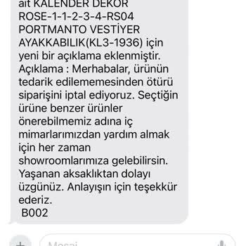 Vivense Vestiyer Zam Geldiği İçin İndirimde Aldığım Ürünü İptal Etti!