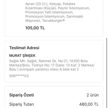 Burger King Hava Alan Ayranı Yollamış