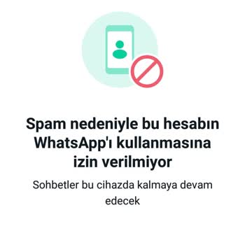 WhatsApp Numaram Ele Geçirildi.