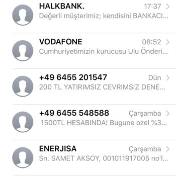 Vodafone +44 Ve + 49 Alan Kodlu Numaraların Bahis Sitesi Reklamları