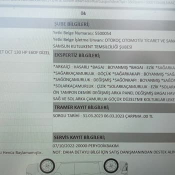 Otokoç 2. El AYIP'I Gizlenen Araç