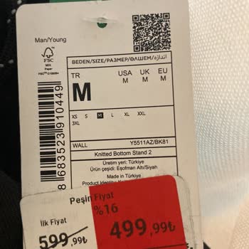 DeFacto Ürün Fiyatı Tutarsızlığı