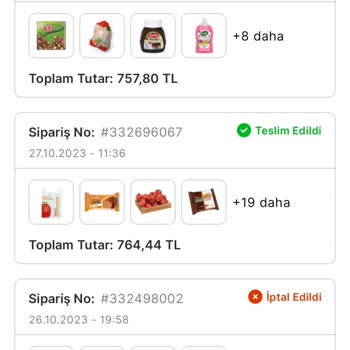 Migros Sanal Market Şikayet