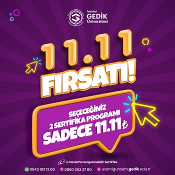 Gedik Üniversitesi Sertifika Programı Aldatmacaları