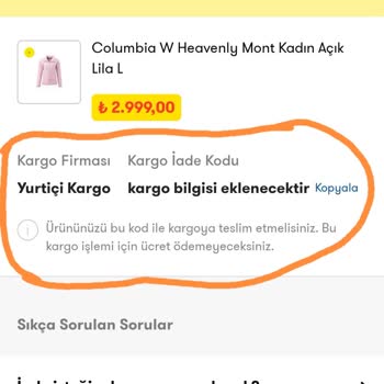 Cepte Şok'tan Alınan Ürünü İade Edememe