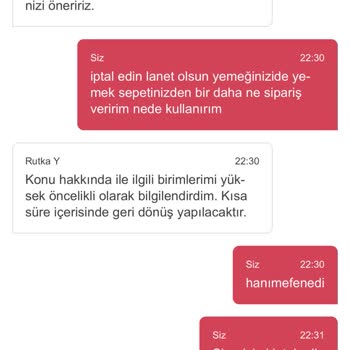Yemeksepeti Kebap Söyledim Nohut Pilav Geldi