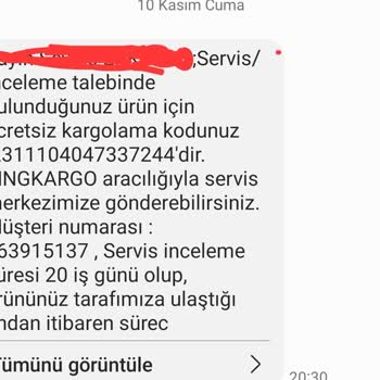 Karaca Züccaciye  Kırık Gönderdiği Ürünün Parça Teminatı