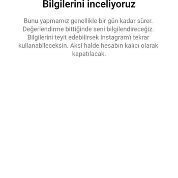 Instagram İtiraz Formu Sorunu