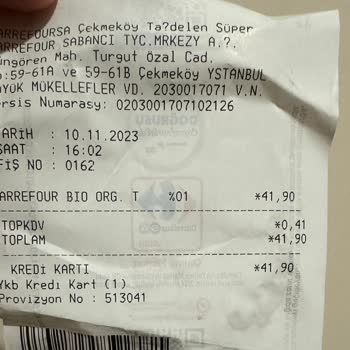 Carrefour SA TETT Üzerinden 3 Ay Geçmiş Organik Tam Buğday Unu Satıyor!