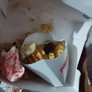 Popeyes Bozuk Ve Eksik Ürün