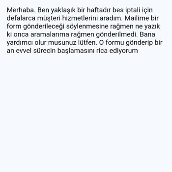 Türkiye Hayat Emeklilik Otomatik Katılım BES İptali