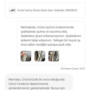 Hepsiburada Dan Aldığım Puma Ayakkabının Sahte Çıkması
