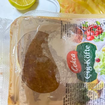A101 1 Kg Çokça Çiğköfte Bozuk Çıktı