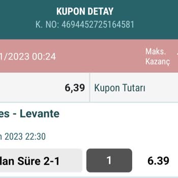 Nesine Kupon Neden Tutmadı