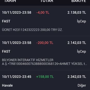 Bilyoner Para Hesabıma Gelmedi