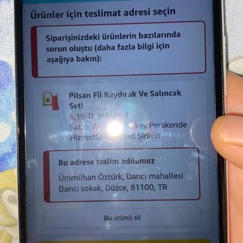 Amazon Ürünün Satışındaki Sorun Ne