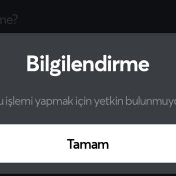 Papara - Bu İşlemi Yapmak İçin Yetkin Bulunmuyor