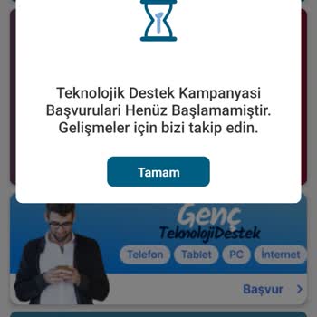 Gsb Biz Teknoloji Destek Kampanyası