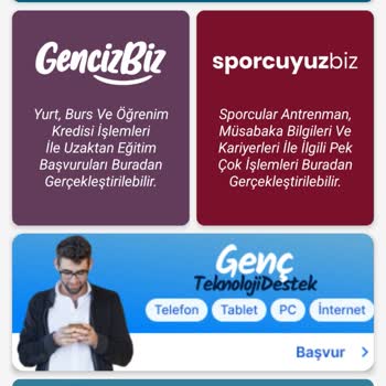 Gsb Biz Teknoloji Destek Kampanyası