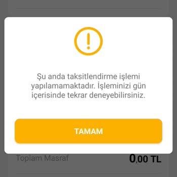 VakıfBank Kampanyalı Harcamama Taksit İmkanı Vermeden Ekstre Yansıttı