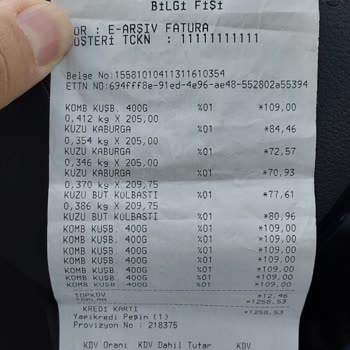 A101 Beşler Marka Paketli Bozuk Et Sattı Bana
