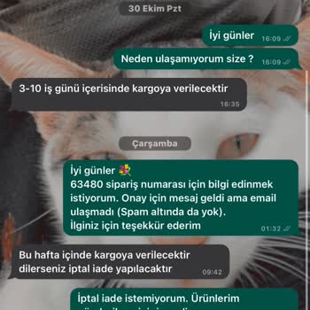 Nare Giyim Ürünüm Gelmedi Para İadesi De Yapılmıyor Artık