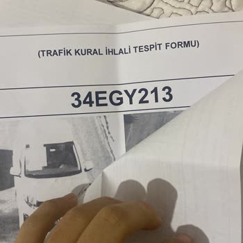 GetirAraç Kullanmadığım Araca Adıma Ceza Geldi