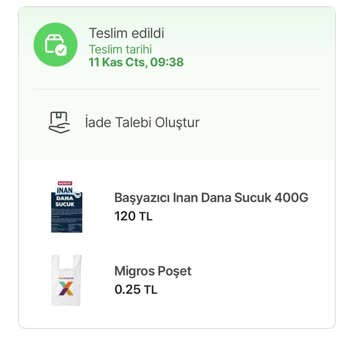 Başyazıcı İnan Sucuk Kalitesiz