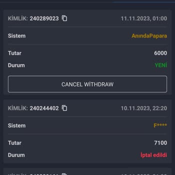Ödeme Yapmıyor Pandora Bet