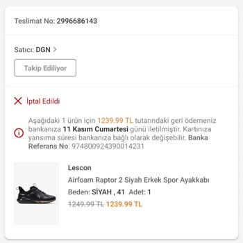 Trendyol Mağazasında Yanlışlık Gibi Gösterilen Hizmet