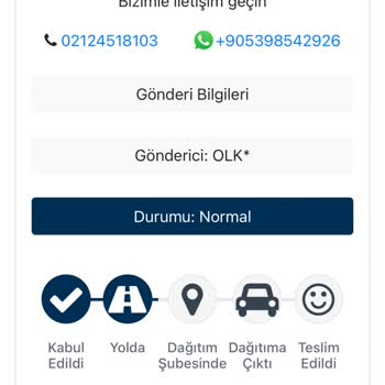 Skechers Ürün Teslimatı Halen Transfer Merkezinde Gözüküyor