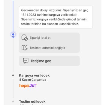 Kiko Milano Kargoya Verilmeyen Sipariş