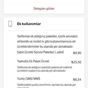 Vodafone TV Vodafone Mobil TV Paket İptal Edilmeme